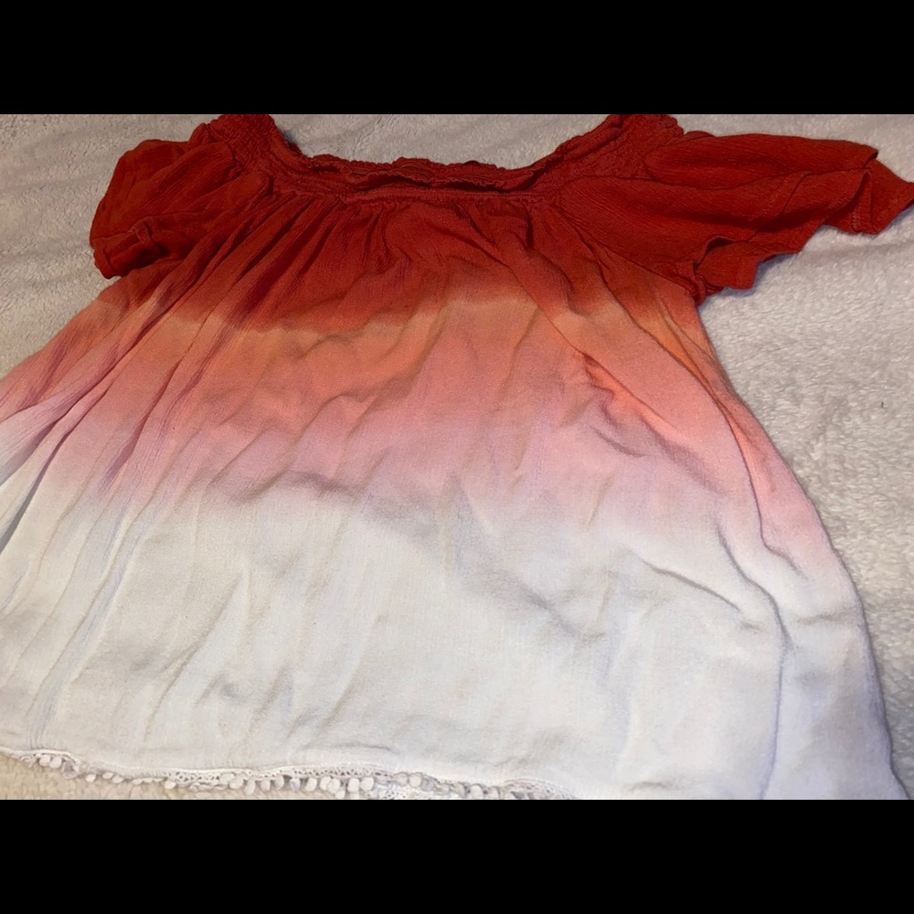 Xhilaration pink faded top 💗